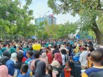 Jutaan Warga Tumpah Ruah Saksikan Festival Ketan Talam Durian Pekanbaru