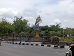 Anggaran Terbatas, Air Mancur Tugu Selais Belum Bisa Difungsikan Pasca Nozel Dicuri OTK