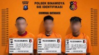 Honda Stylo Raib, 3 Pelaku Begal di Pekanbaru Dicokok Polisi