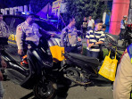 Razia Malam, 34 Sepeda Motor Balap Liar Diamankan ke Polresta Pekanbaru