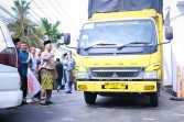 Wako Pekanbaru Lepas Pengiriman Bantuan ke Wilayah Bencana di Sumatera