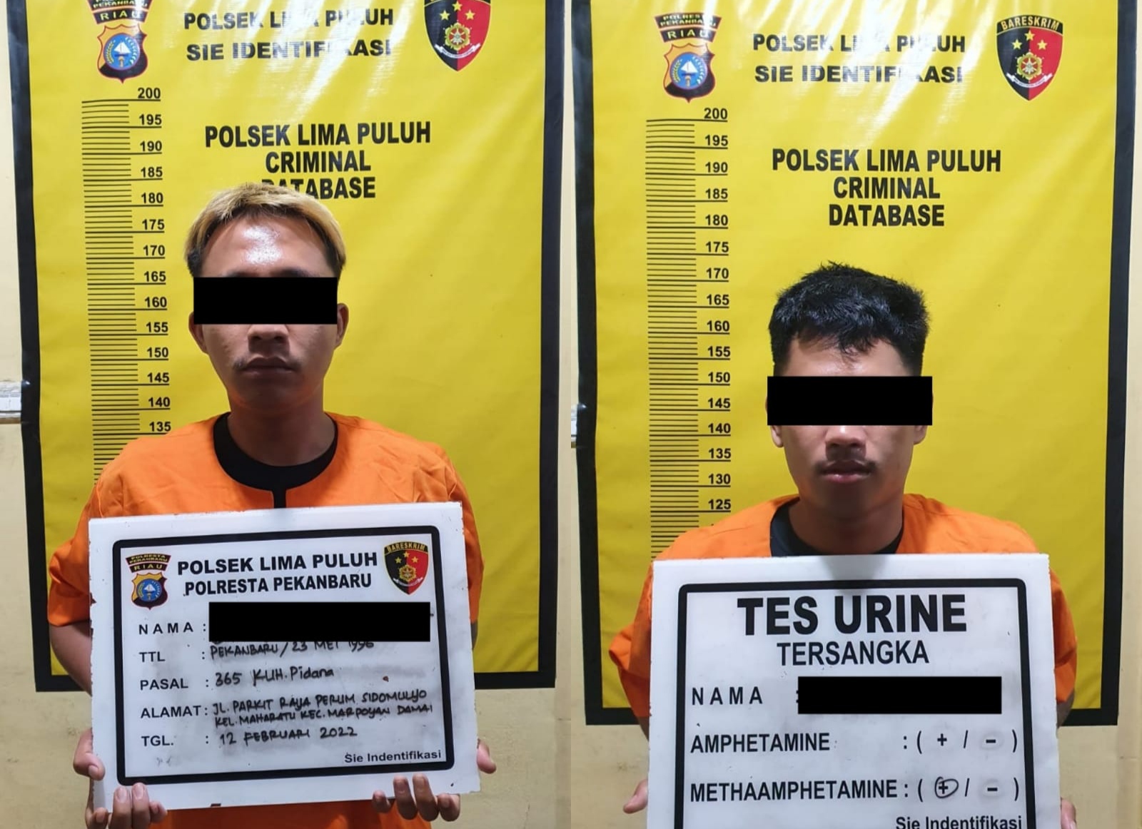 Jambret HP Karyawan, 2 Residivis Kembali Masuk Bui