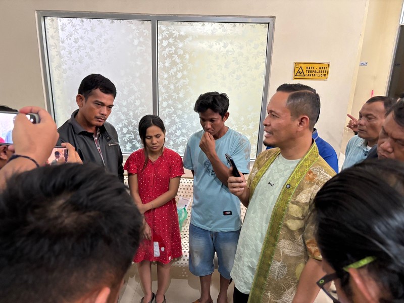 Wako Agung Besuk Anak yang Jadi Korban Konflik Gajah Liar