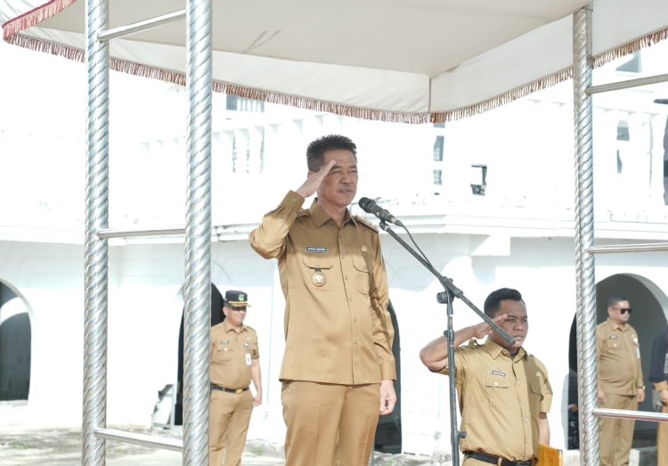 Bupati Rohil Ingatkan ASN Tingkatkan Disiplin Kerja