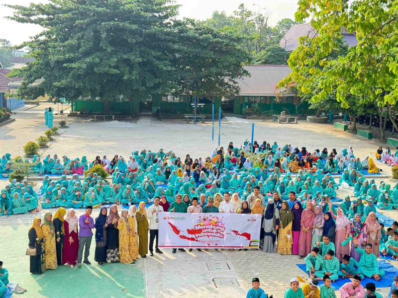 BRK Syariah Sosialisasikan Tabungan Simpel di SMPN 1 Pangkalan Kerinci