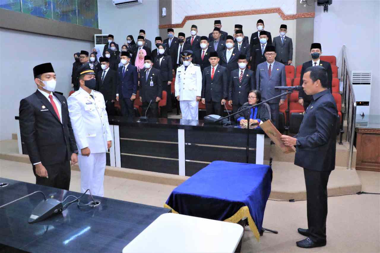Lantik 40 Pejabat, Pj Walikota Pekanbaru: Kita Tidak Ingin Men-Nonjobkan Orang