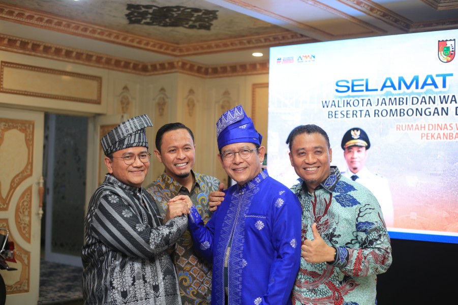 Wako Agung Paparkan Strategi Peningkatan PAD Hingga Pengelolaan Sampah ke Wako Jambi dan Payakumbuh