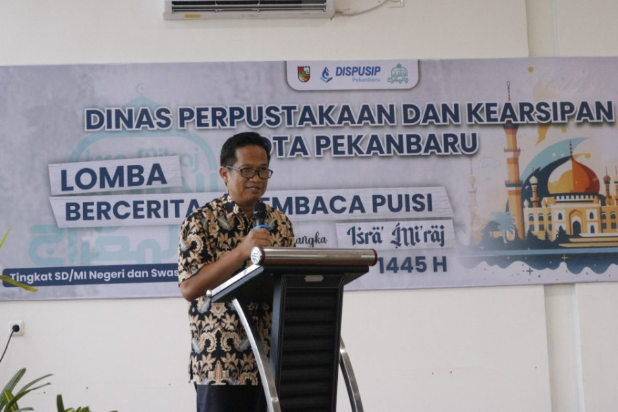 Matangkan Lomba Puisi Gema Isra Mikraj, Dispusip Gelar Technical Meeting
