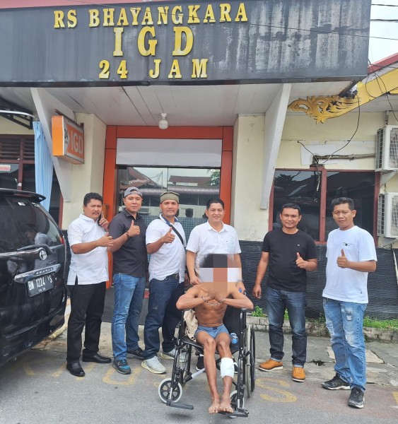 Dor! Pelaku Bongkar Rumah Kosong di Pekanbaru Keok Ditangan Polisi