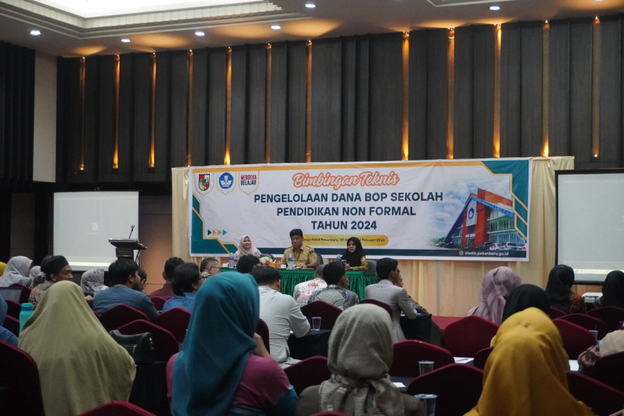 Disdik Pekanbaru Gelar Bimtek ARKAS BOP Sekolah