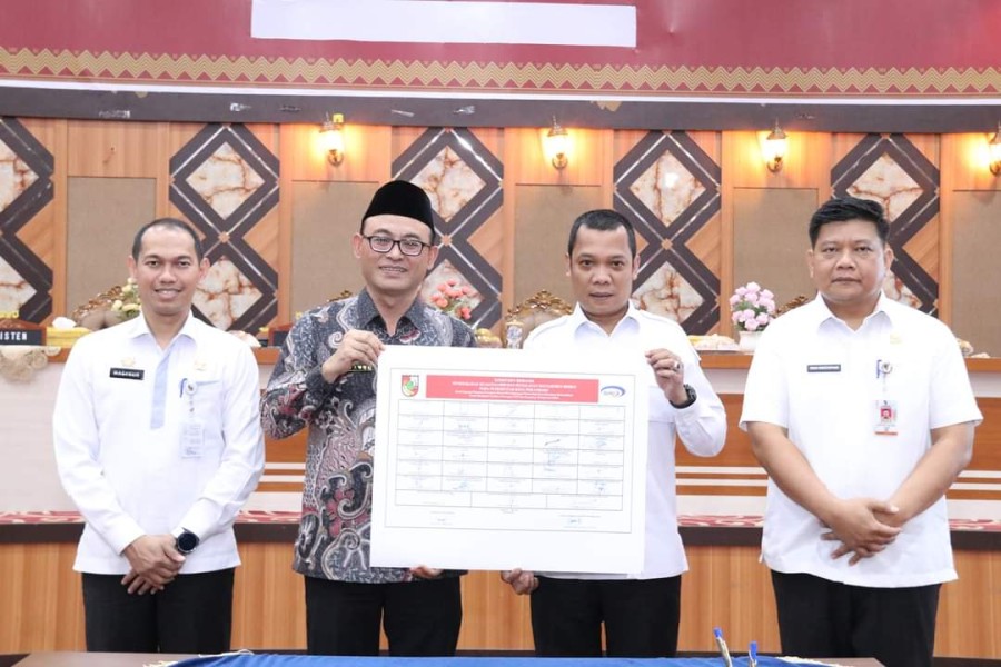 Tingkatkan Kinerja, Plt Kepala BKPSDM Pekanbaru Tandatangani Komitmen SPIP