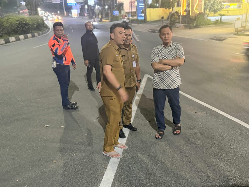 Wako Agung Tinjau Monumen Payung