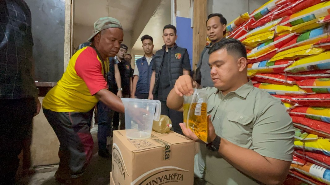 Sidak Minyakita di Pekanbaru, Polisi Turun Tangan