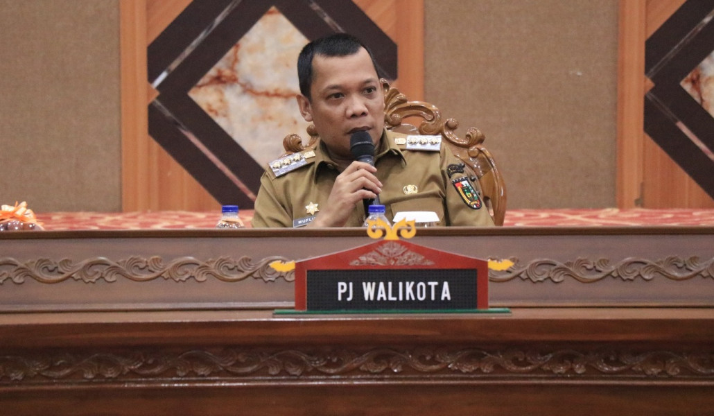 Kepala BKPSDM Ikuti Silaturahmi Bersama Pj Walikota Usai Lebaran