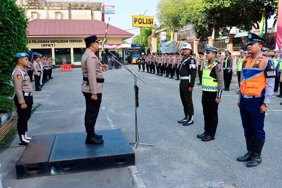 Sasar Lokasi Strategis, Polresta Pekanbaru Kedepankan Upaya Persuasif di Operasi LK 2024