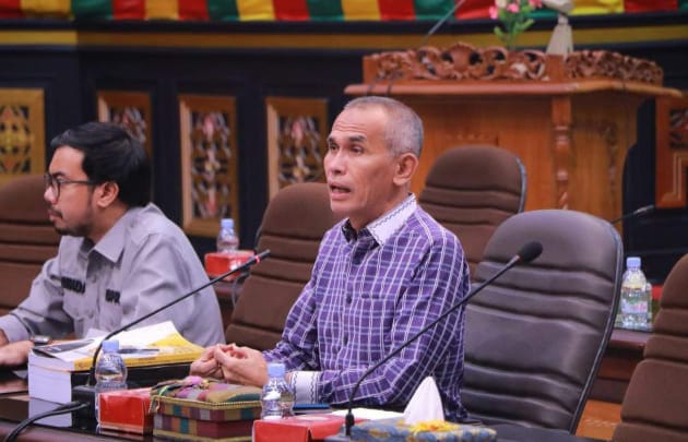 Wakil DPRD Nofrizal Pimpin Rapat Banggar R-APBD Murni 2024