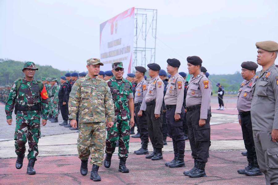 Wako Pekanbaru Pimpin Upacara TMMD: Akselarasi Pembangunan di Wilayah Pinggiran