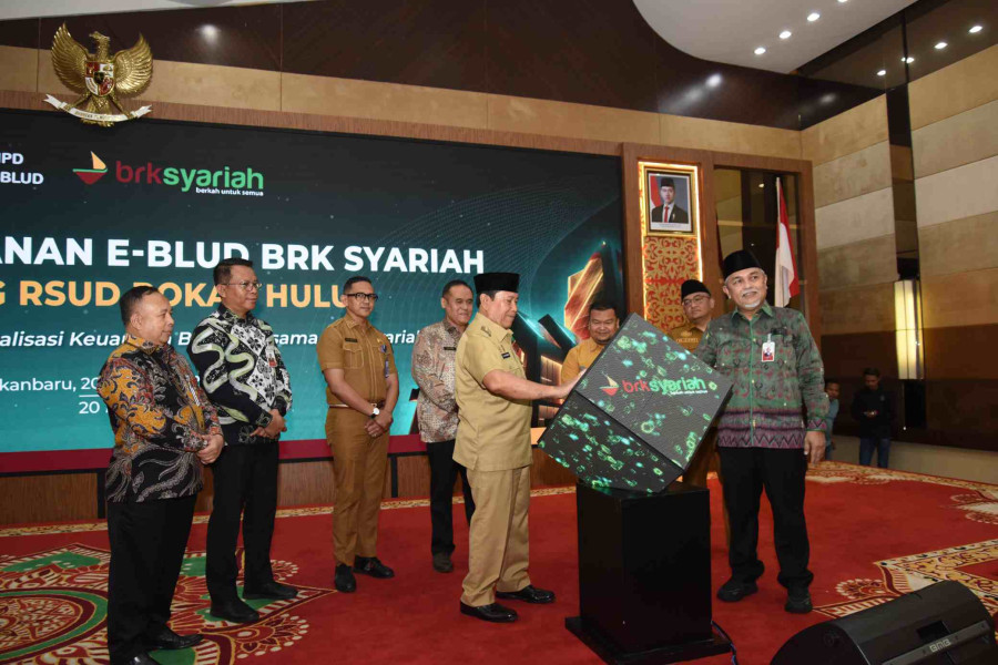 Perdana se-Sumatera, RSUD Rokan Hulu Implementasikan Layanan SIPD E-BLUD BRK Syariah