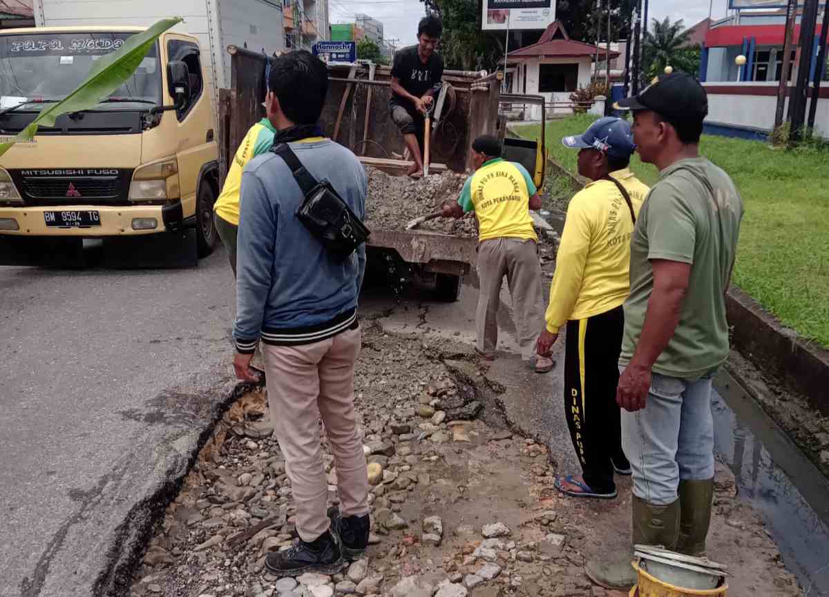 Tahun ini Dinas PUPR Pekanbaru Hanya Overlay 3 Ruas Jalan