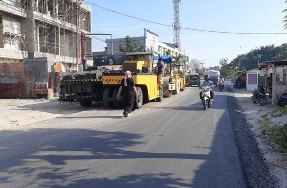 PUPR Pekanbaru Gesa Perbaikan Jalan Rusak Jelang Akhir Tahun