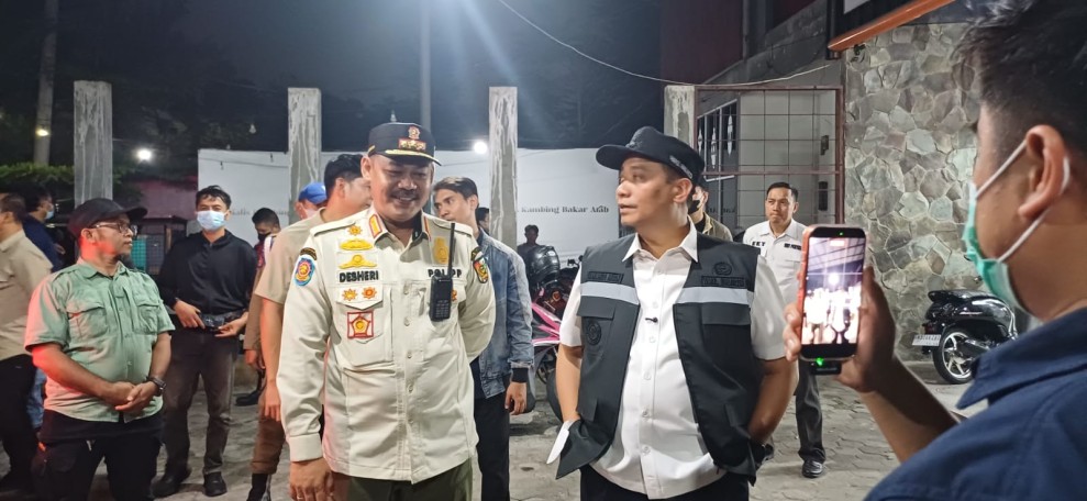 Wawako Pimpin Razia Pekat di Pekanbaru, 28 Orang Terjaring di Hotel dan Hiburan Malam