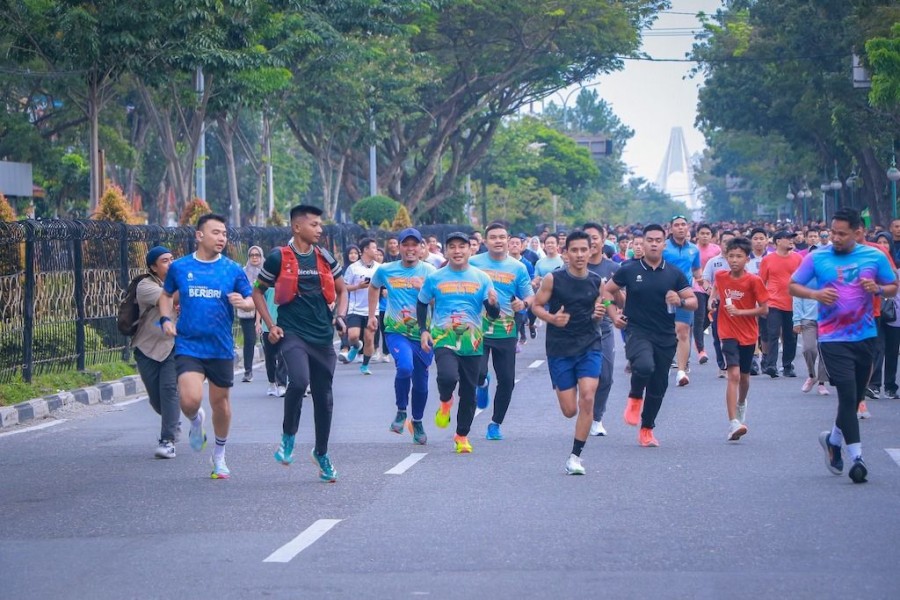 Diikuti Puluhan Ribu Peserta, Pekanbaru Sukses Gelar Karhutla Fun Run 2025