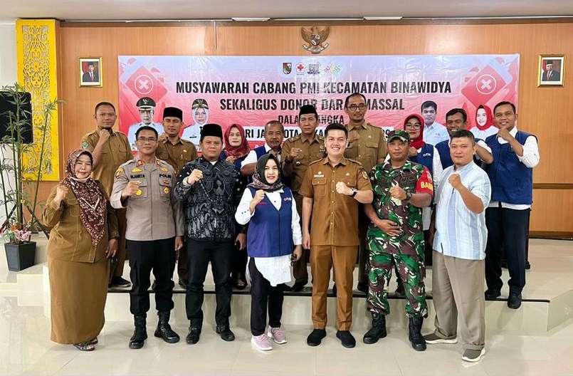 Kecamatan Binawidya Gelar Musyawarah PMI Sambut HUT Pekanbaru