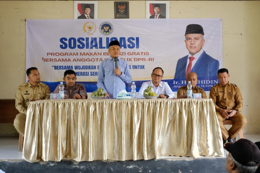 Wujudkan Generasi Cerdas, Ratusan Warga di Kampar Ikuti Sosialisasi MBG