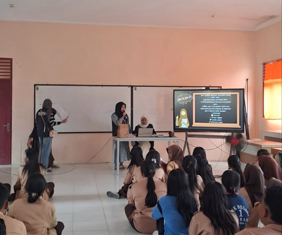 KKN 46 Universitas Abdurrab Bergerak di Minas Barat