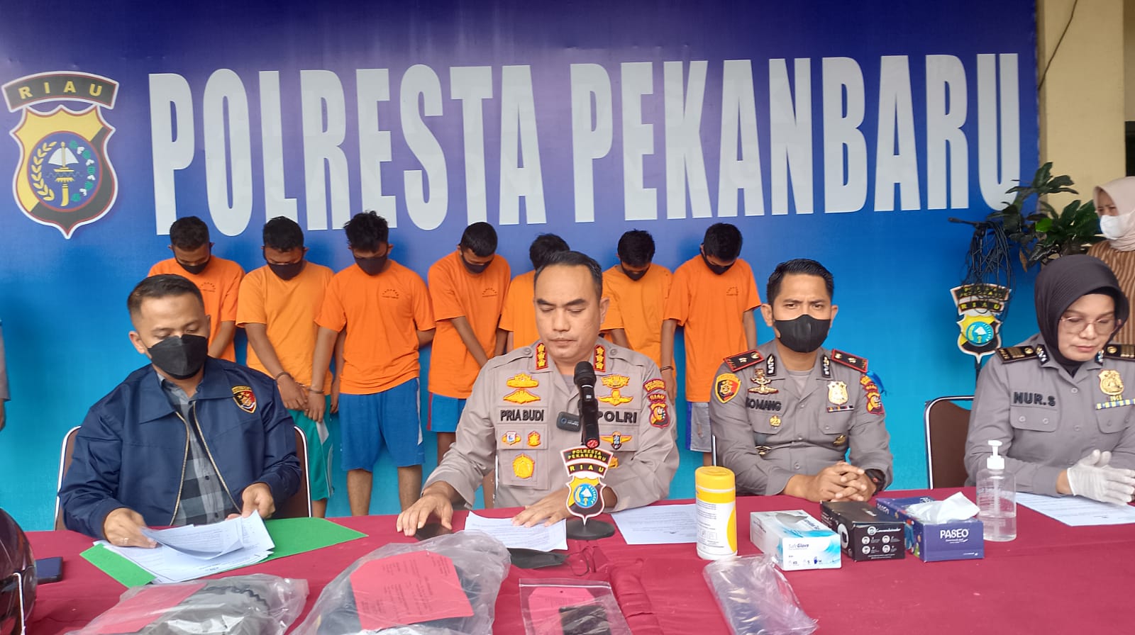 Aniaya Korban Hingga Buta, Komplotan Geng Motor Diringkus Polisi