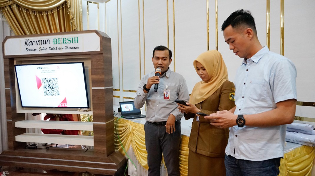 BRK Syariah Dukung Digitalisasi Retribusi Persampahan di Kabupaten Karimun