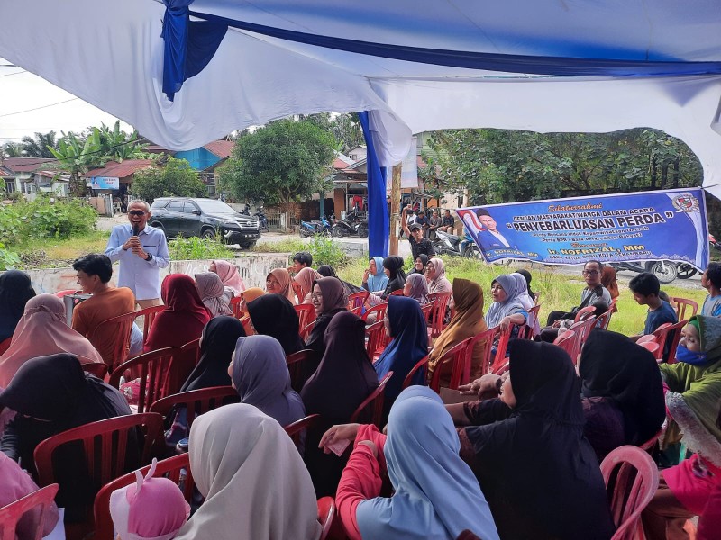 Wakil Ketua DPRD Pekanbaru Sosialisasi Perda di Kecamatan Lima Puluh