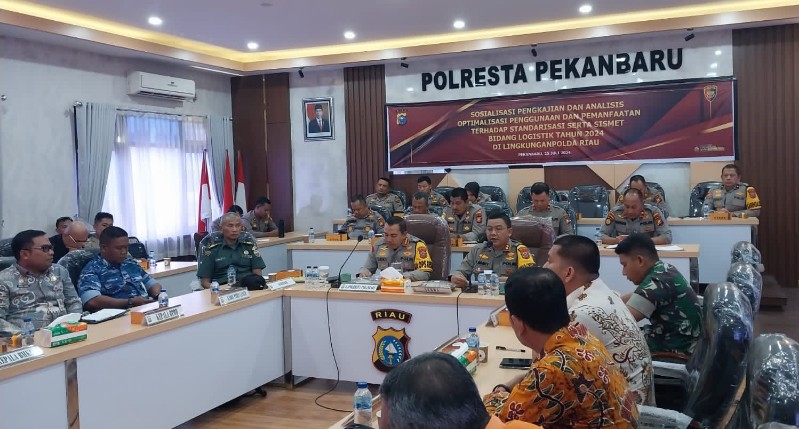 Antisipasi Karhutla di Pekanbaru, Polresta Gelar Rapat Kordinasi