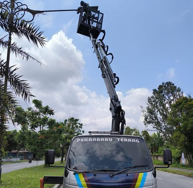 Banyak Lampu PJU di Pekanbaru Tidak Berfungsi, ini Penyebabnya!