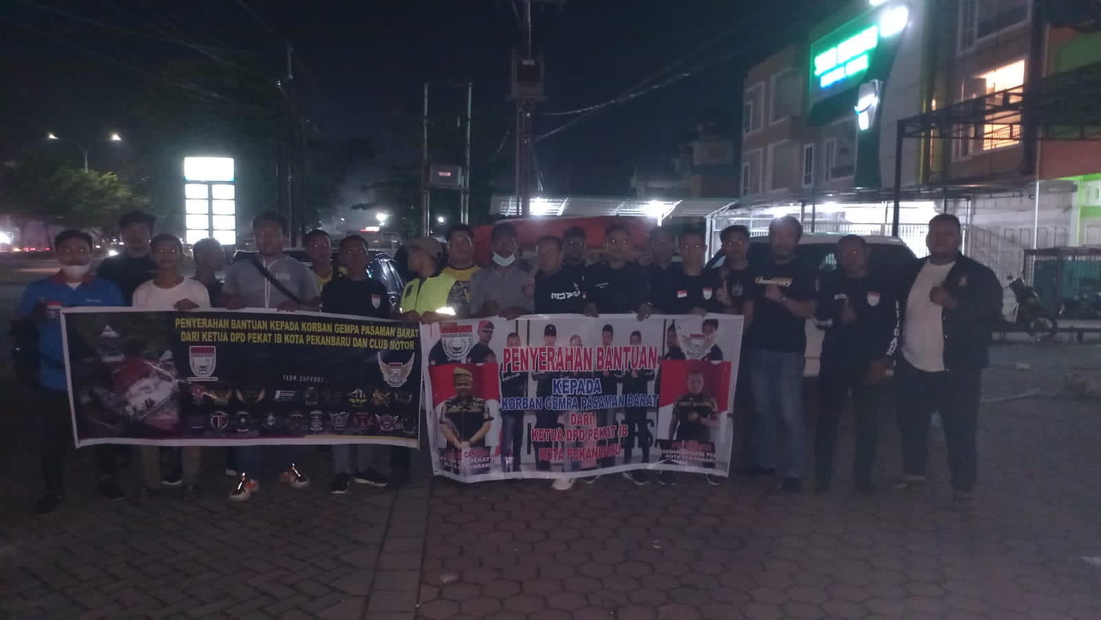 PEKAT-IB Pekanbaru Salurkan Bantuan Terhadap Korban Gempa Pasaman Barat