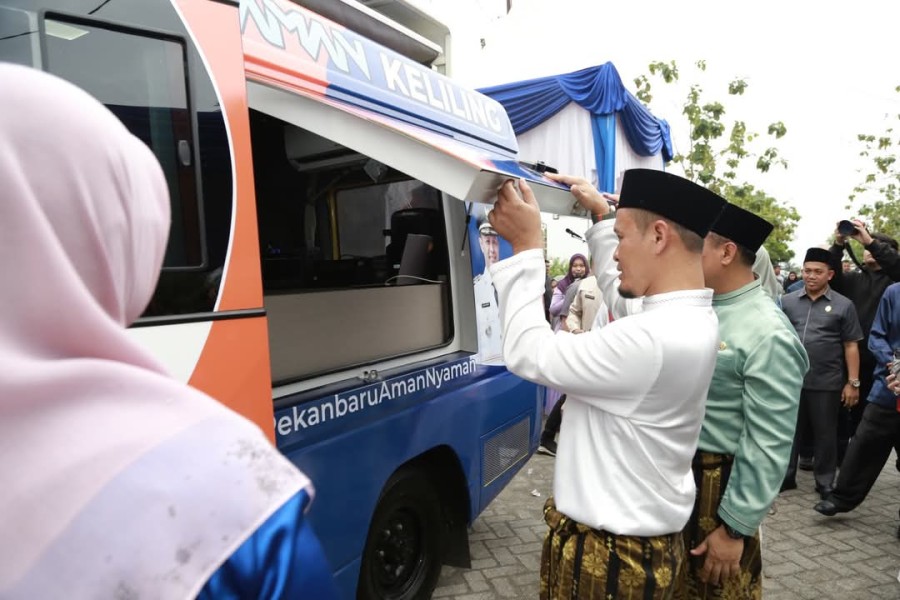 Disdukcapil Kota Pekanbaru Pastikan Mobil AMAN Keliling Jangkau 15 Kecamatan