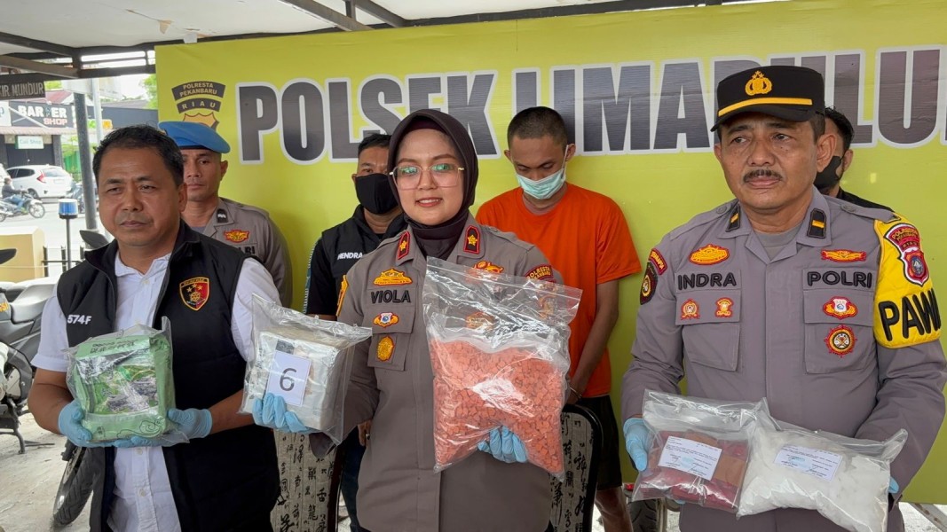 Kurir Ditangkap, 6 Kilo Sabu dan Ribuan Ekstasi Diangkut dari Rumah Petak