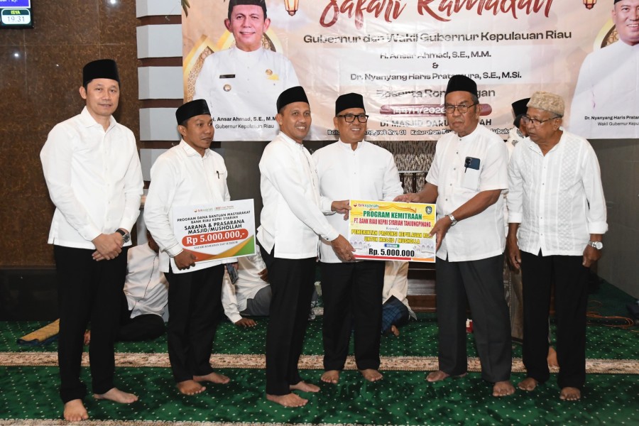 Masjid Darul Hikmah Batam Terima Harapan Baru dari Program Dabamas BRK Syariah