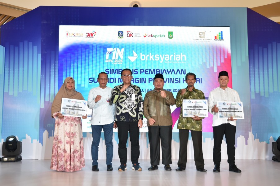 Dukung Program Pemprov Kepri, BRK Syariah Salurkan Pembiayaan Bersubsidi