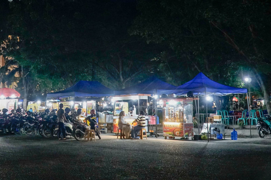 Pemko Pekanbaru Tutup Sementara Kuliner Malam Cut Nyak Dien