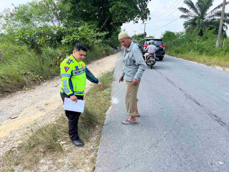 Motor Dikendarai Hilang Kendali, IRT di Pekanbaru Meregang Nyawa