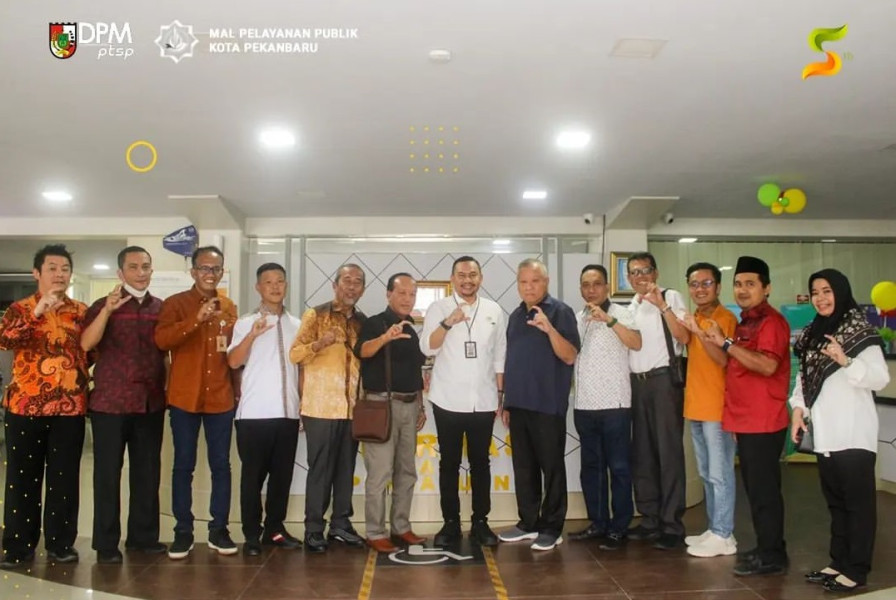 DPMPTSP Pekanbaru Terima Kunjungan DPRD Batam
