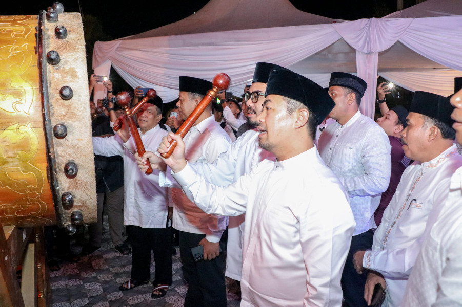 Ginda Burnama Hadiri Gema Takbir Idul Adha di Masjid Ar-Rahman