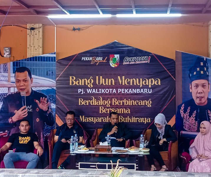 Pj Walikota Pekanbaru Dialog Bersama Warga Bukit Raya