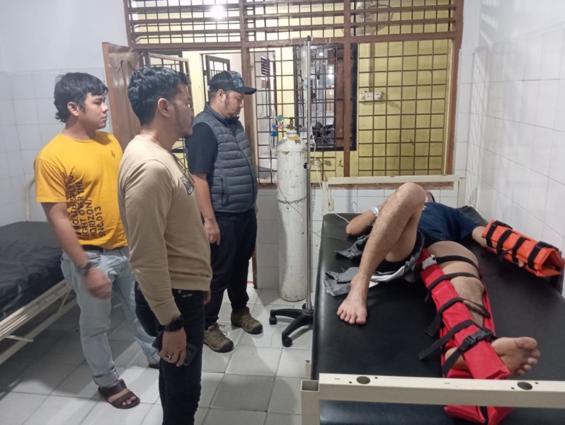 Loncat Dari Lantai 3 Hotel, Pengedar Narkoba Patah Tulang