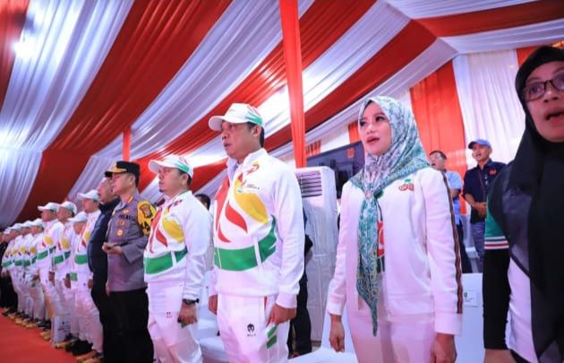 Sabarudi Hadiri Pembukaan Porwil XI Sumatera 2023