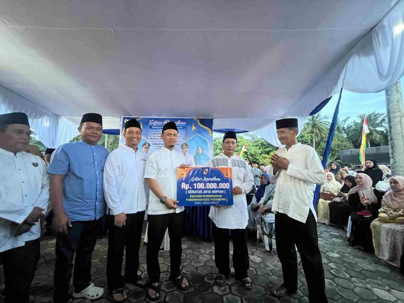 Safari Ramadhan di Sungai Ukai, Begini Janji Wali Kota Pekanbaru