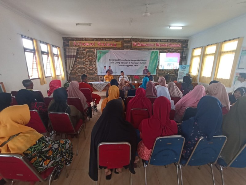 Dinas Perkim Sosialisasikan Peran Masyarakat Dalam Daur Ulang Sampah