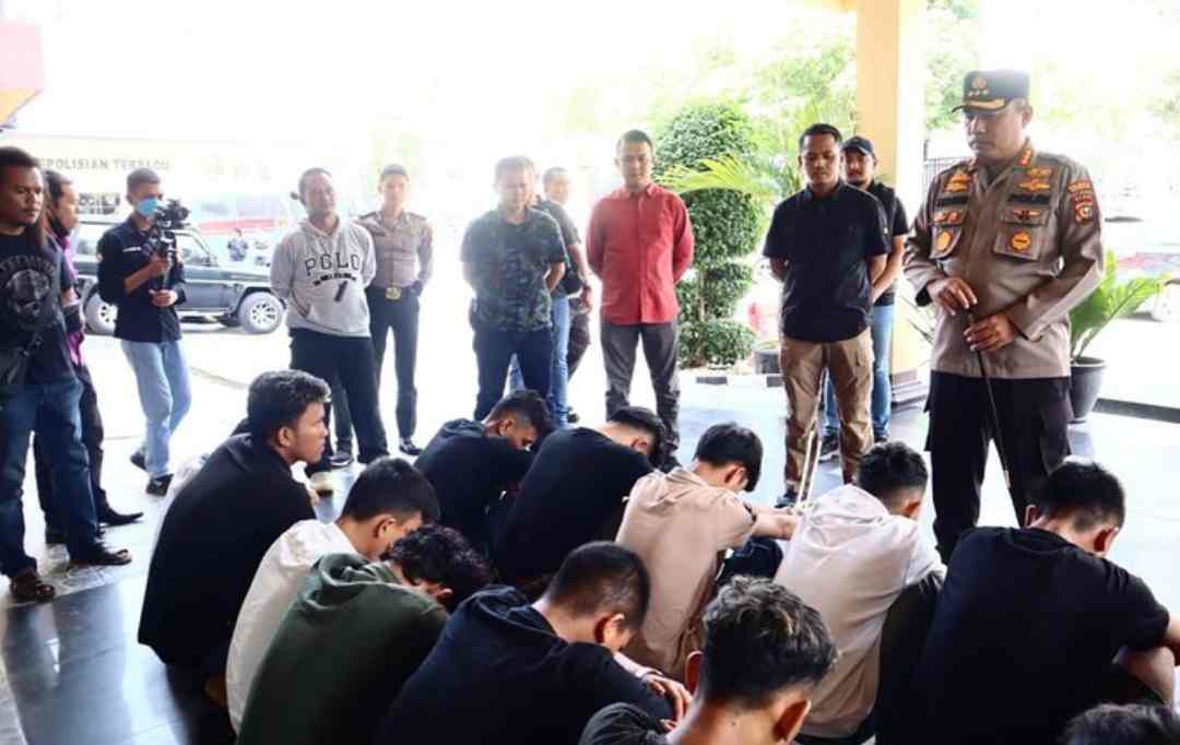 Diduga Kelompok Geng Motor, 15 Orang Remaja Diamankan Polisi