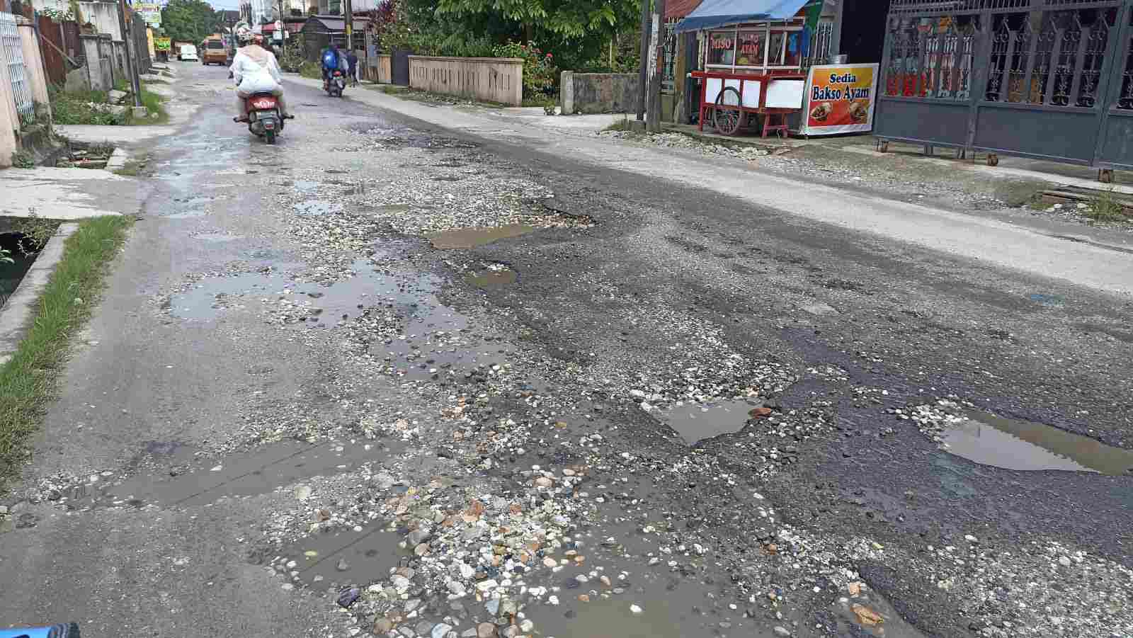 Pemko Pekanbaru Masih Tunggu Bankeu Rp13 Miliar Untuk Overlay Jalan Parit Indah